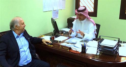 الذيابي يلتقي بكبير المدراء الفنيين في الفيفا